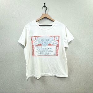 Budweiser Vintage Label Graphic T-Shirt